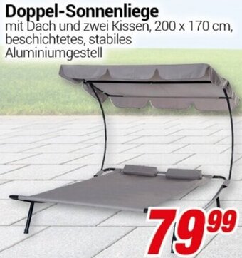 CENTERSHOP Doppel Sonnenliege Angebot
