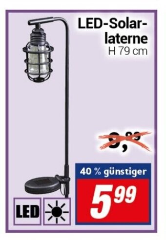 CENTERSHOP LED Solarlaterne Angebot