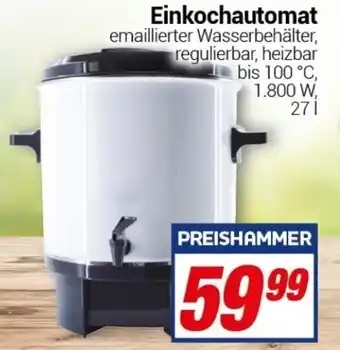 CENTERSHOP Einkochautomat Angebot