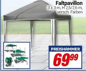 CENTERSHOP Faltpavillon Angebot