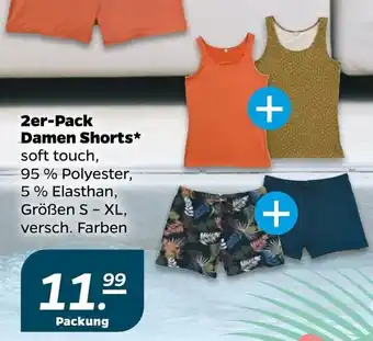 NETTO 2er Pack Damen Shorts Angebot