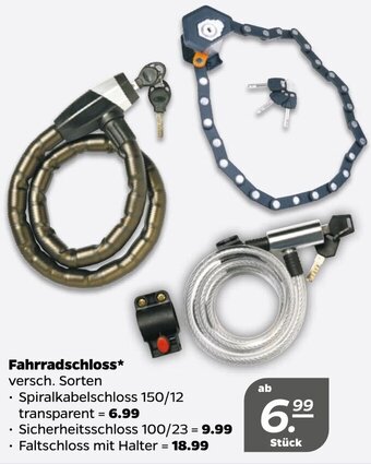 NETTO Fahrradschloss Angebot