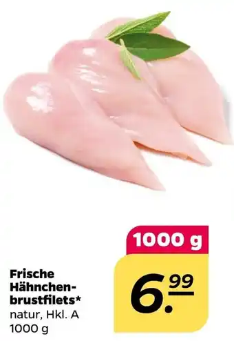 NETTO Frische Hähnchenbrustfilets 1000 g Angebot