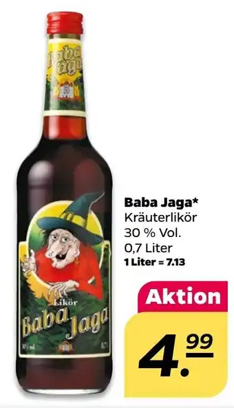 NETTO Baba Jaga Kräuterlikör 0,7 Liter Angebot