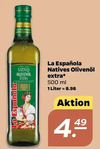 NETTO La Española Natives Olivenöl Extra 500 ml Angebot