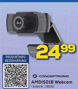 Euronics Berlet Conceptronic Amdis01b Webcam Angebot