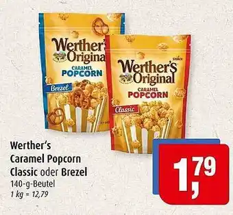 Markant Markt Werther's Caramel Popcorn Classic Oder Brezel Angebot