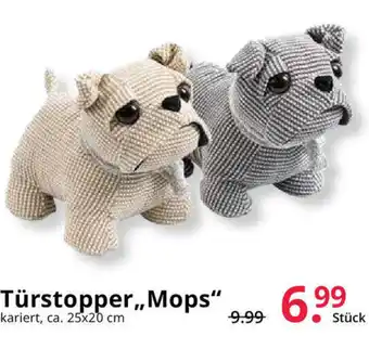 Hammer Türstopper Mops Angebot