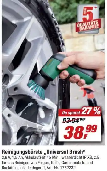 toom Baumarkt Reinigungsbürste ,,Universal Brush" Angebot