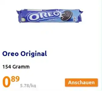 Action Oreo Original 154 Gramm Angebot