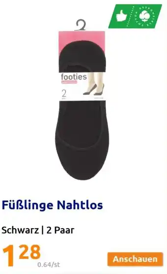 Action Füßlinge Nahtlos Angebot