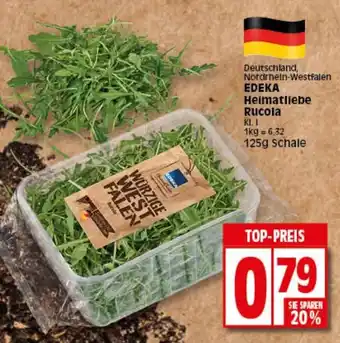 Elli Markt Edeka Heimatliebe Rucola 125g Schale Angebot