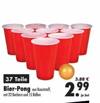 Mäc Geiz Bier-pong Angebot