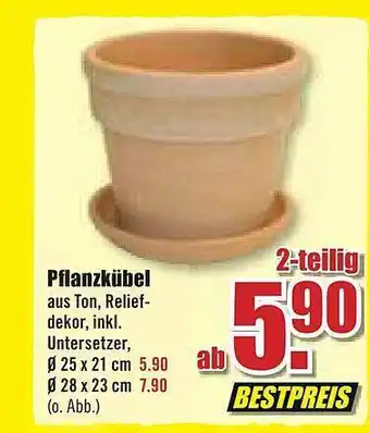 B1 Discount Baumarkt Pflanzkübel Angebot