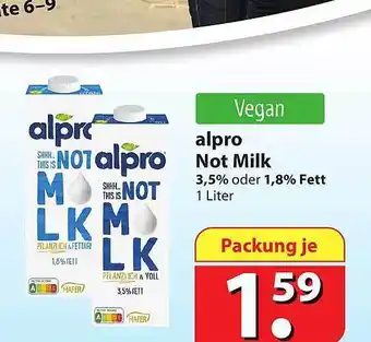 Famila Nord Ost Alpro Not Milk Angebot