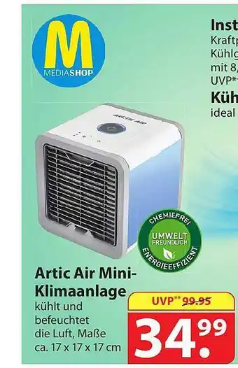 Famila Nord Ost Artic Air Mini-klimaanlage Angebot