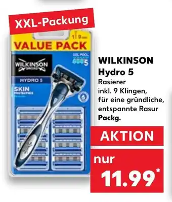 Kaufland Wilkinson Hydro 5 Angebot