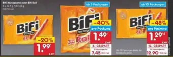 Netto Marken-Discount Bifi Mini Salami 6*23/3*45g Angebot