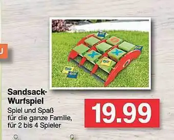 Famila Nord West Sandsack-wurfspiel Angebot