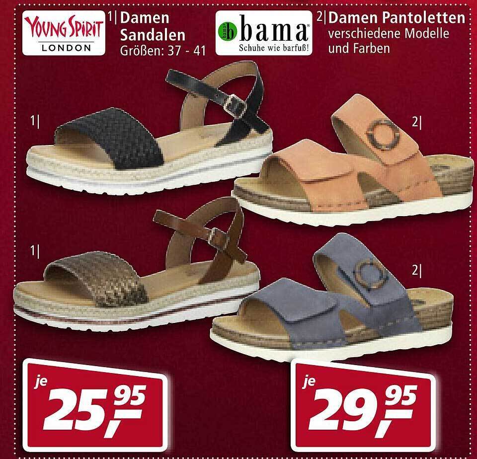 bama pantolette damen real