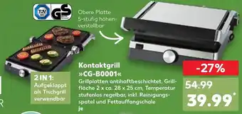 Kaufland Kontaktgrill »CG-B0001« Angebot