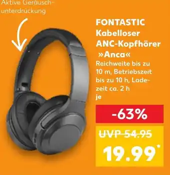 Kaufland Fontastic Kabelloser ANC-Kopfhörer »Anca« Angebot