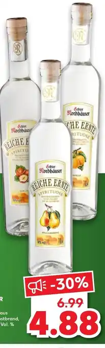 Kaufland Echter Nordhäuser Reiche Ernte je 0.5-l-Fl. Angebot