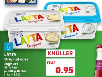 Kaufland Lätta Original oder Joghurt je 500-g-Becher Angebot