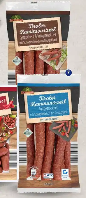 Aldi Süd Gut Drei Eichen Tiroler Kaminwurzerl 150 g Packung Angebot