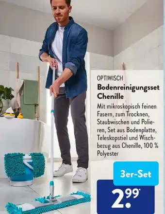 Aldi Süd Optiwisch Bodenreinigungsset Chenille Angebot