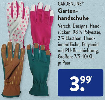 Aldi Süd Gardenline Gartenhandschuhe Angebot