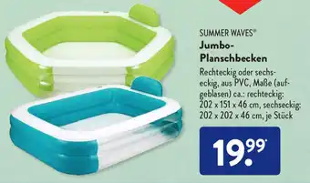 Aldi Süd Summer Waves Jumbo Planschbecken Angebot