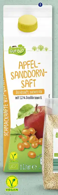 Aldi Süd Gut Bio Saft 1 L Packung Angebot