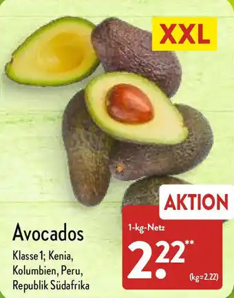 Aldi Nord Avocados 1 kg Netz Angebot