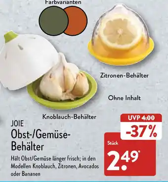 Aldi Nord Joie Obst/Gemüsebehälter Angebot