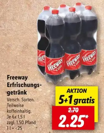 Lidl Freeway erfrischungsgetränk Angebot