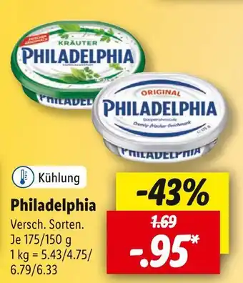 Lidl Philadelphia frischkäse Angebot