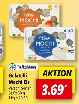 Lidl Gelatelli mochi eis Angebot