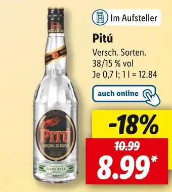 Lidl Pitú Angebot