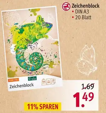 Rossmann Zeichenblock Angebot