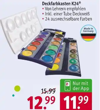 Rossmann Pelikan deckfarbkasten k24 Angebot