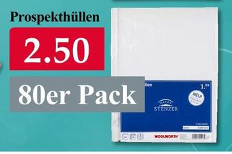Woolworth Prospekthüllen Angebot