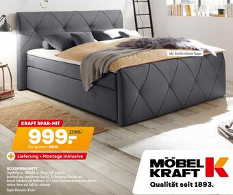 Möbel Kraft Boxspringbett Angebot