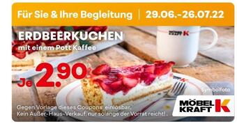 Möbel Kraft Erdbeerkuchen Angebot