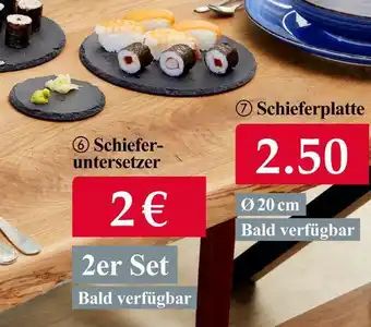 Woolworth Schieferplatte oder schieferuntersetzer Angebot