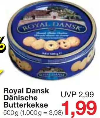 Jawoll Royal Dansk Dänische Butterkekse 500 g Angebot