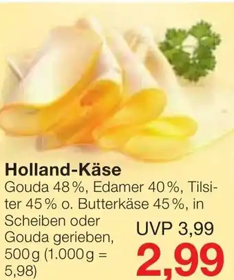 Jawoll Holland Käse 500 g Angebot