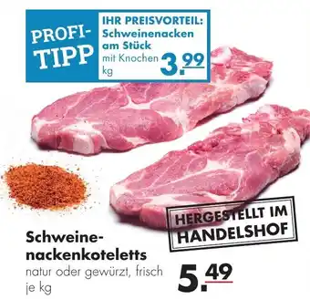 Handelshof Schweine nackenkoteletts Angebot