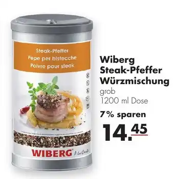 Handelshof Wiberg Steak-Pfeffer Würzmischung 1200 ml Dose Angebot