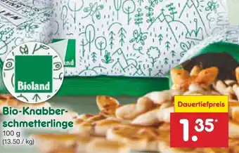 Netto Marken-Discount Bioland Naturkind Bio-Knabberschmetterlinge 100g Angebot